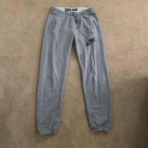 Nike gray sweatpants